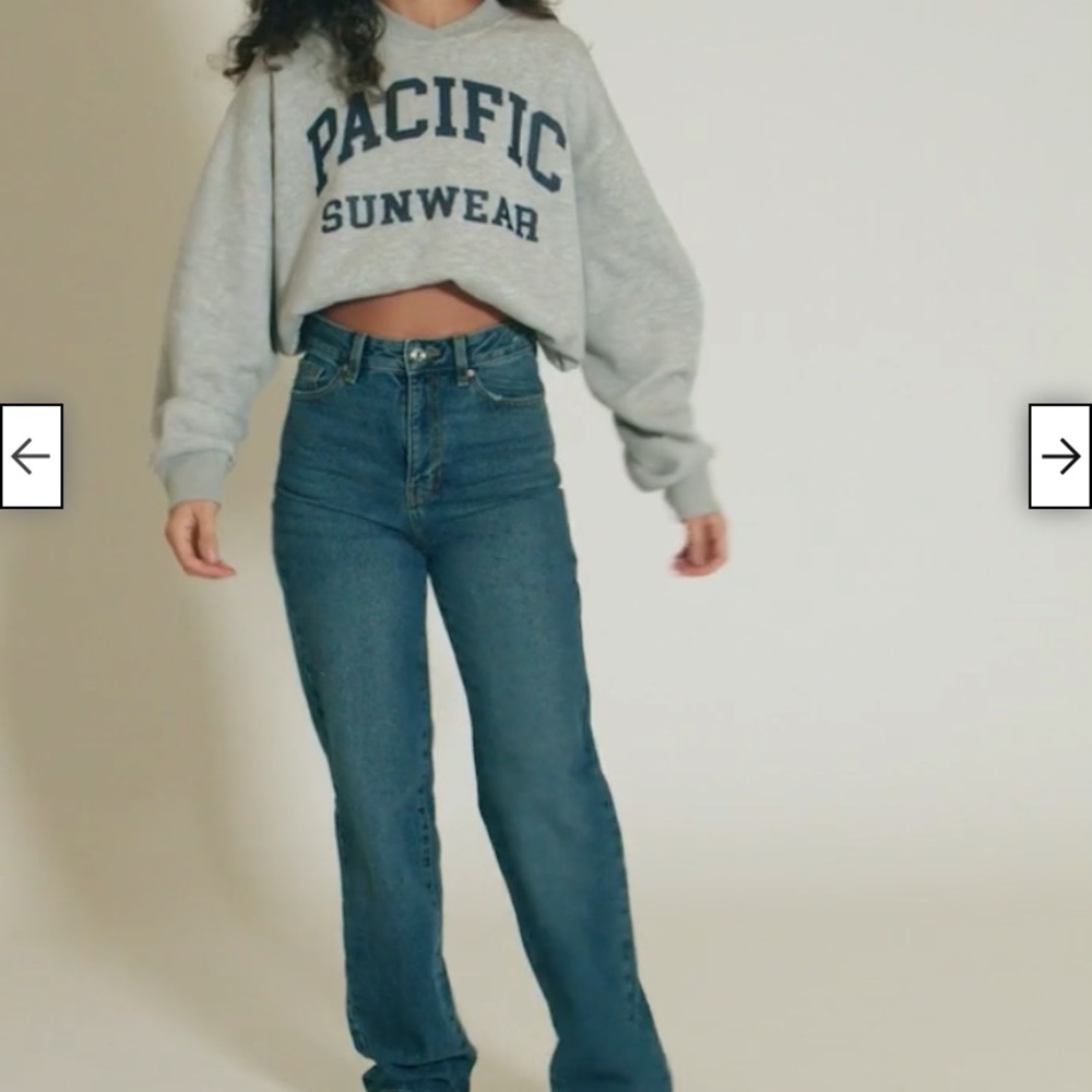 PacSun Women's High Rise Blue Jeans